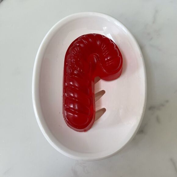 Candy Cane- soap bars- Set of 3- Handmade natural glycerin soap - Picture 4 of 7